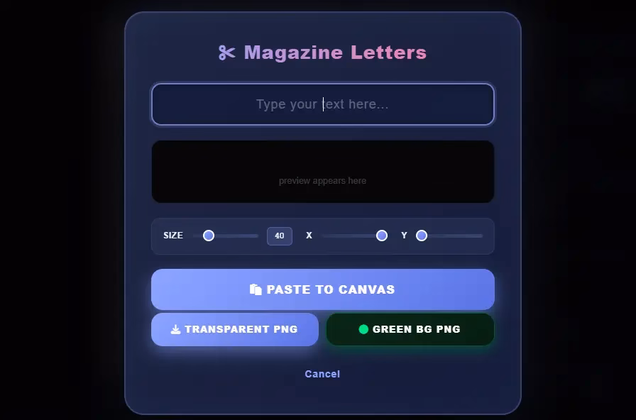 Magazine Letters Feature