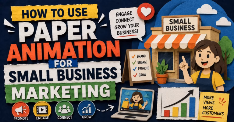 How to Use Paper Animation for Small Business Marketing 1 Paper Animation for Small Business Marketing