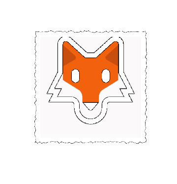 same base free animated sticker with two different paper effect settings applied