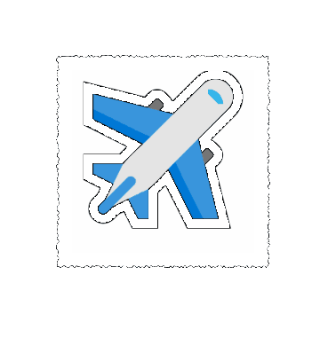 matching sticker set made from shared gallery characters