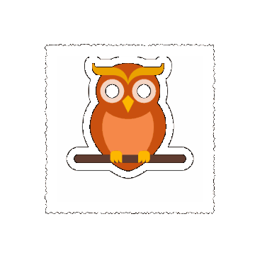 matching sticker set made from shared gallery characters