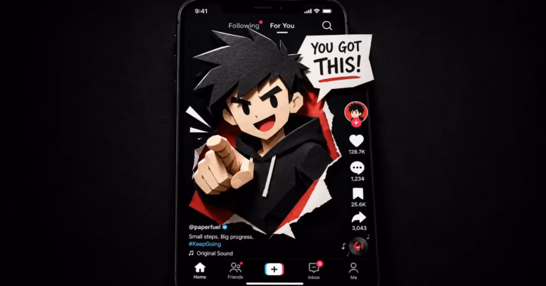 How to Make Paper Animation for TikTok — Free Step by Step Guide 4 paper animation for TikTok