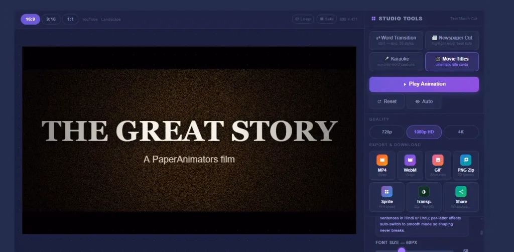 Text Match Cut 1 Text Match Cut Movie Titles design overview image